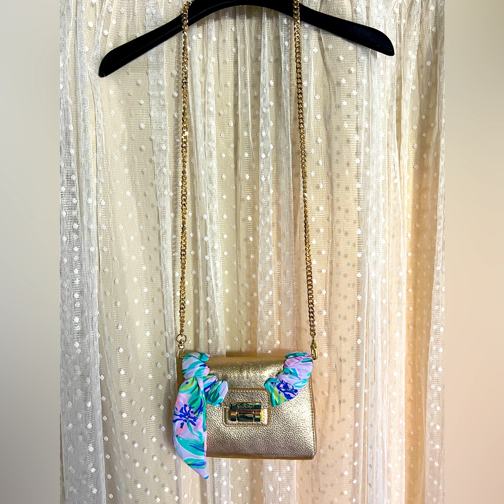 Lilly Pulitzer Weston Leather Crossbody Bag